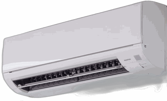 Real ductless mini-split indoor wall-mount unit